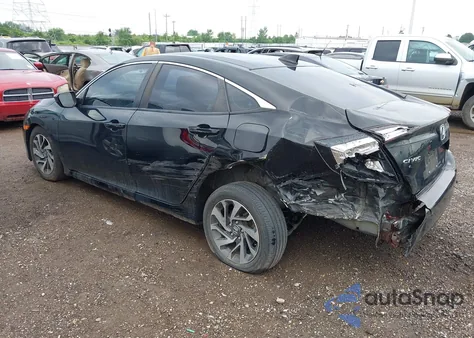 2017 Honda Civic Ex из США, поврежденный, VIN 19XFC2F78HE007573